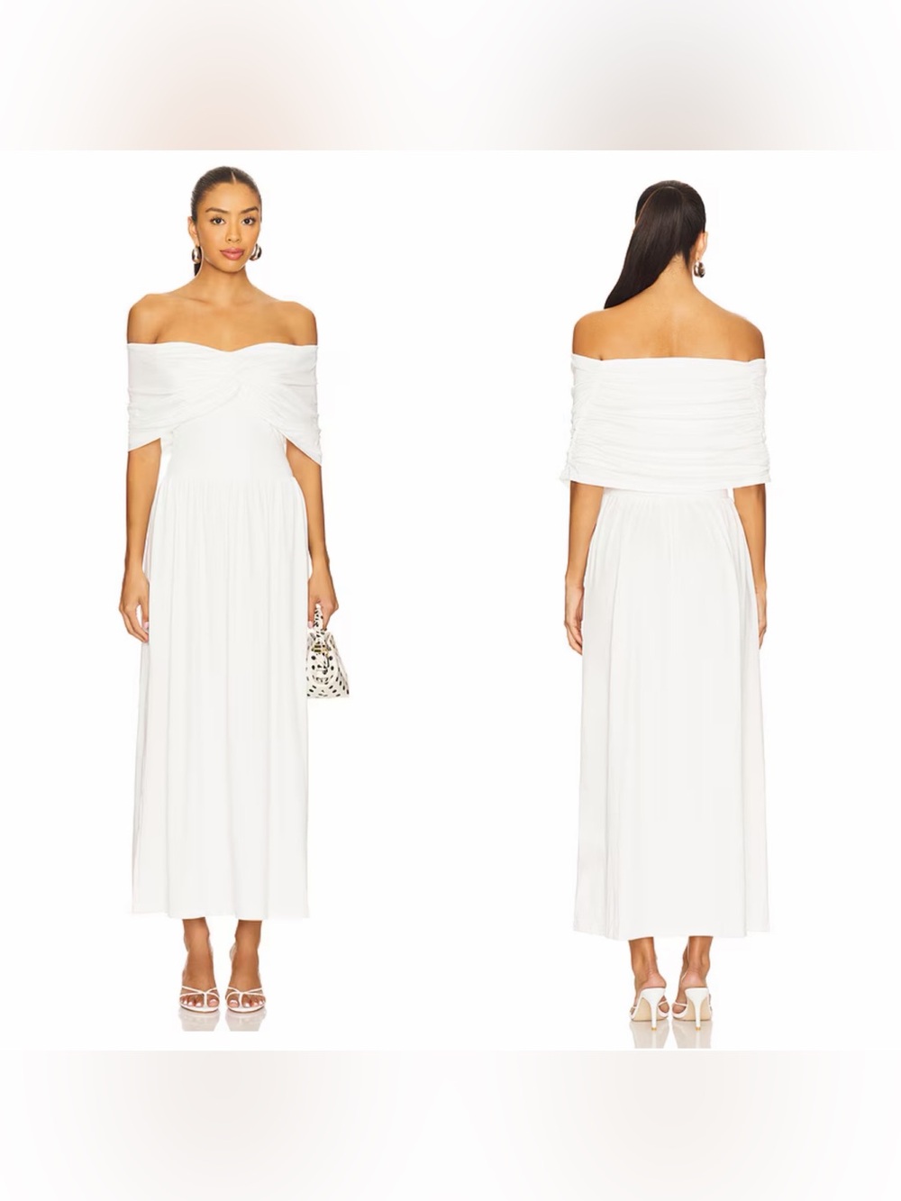NWT SNDYS Madrid White Maxi Dress